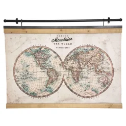 TOILE SUSPENDU MONDE WILD D.100X78CM