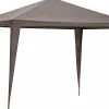 TONNELLE FIXE 3X3M TAUPE