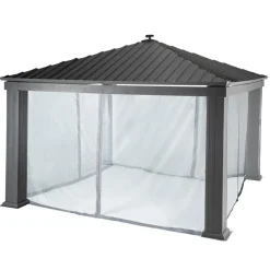 TONNELLE PATIA 4X4M QUARTZ