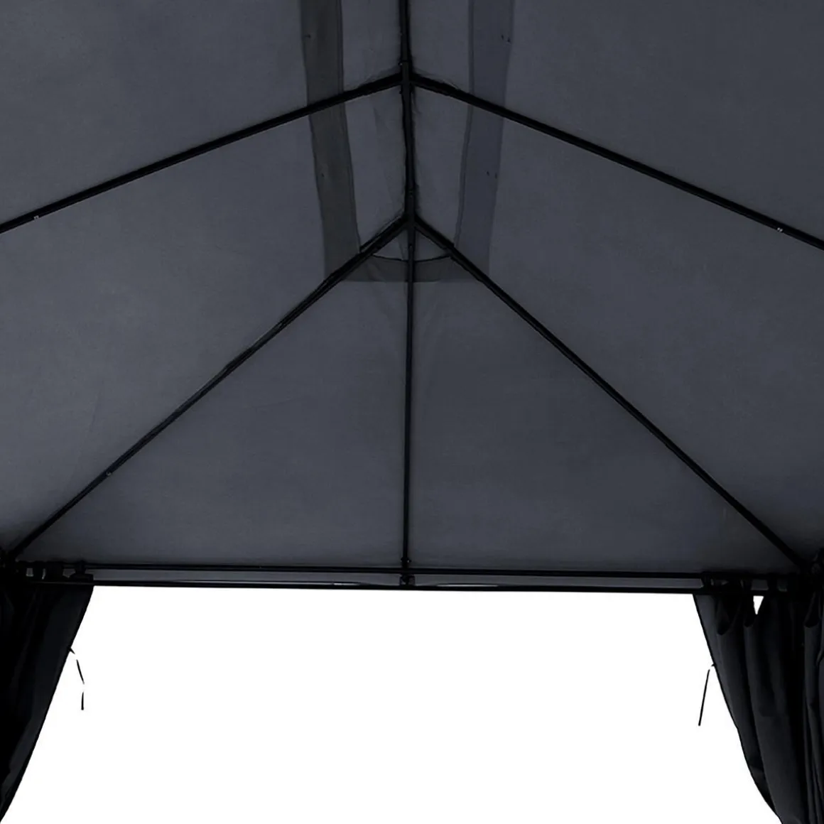 TONNELLE SANTORINI 3X4M ARDOISE