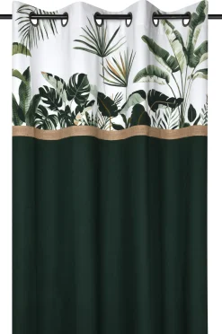 TOPIARY RIDEAU 140X260CM OEILLETS VERT