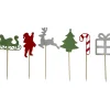 TOPPER BUCHE NOEL X12 PIECES