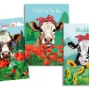 TORCHON FUNNY COW MULTICOLORE 50X70CM