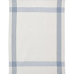 TORCHON OSCAR 50X70CM COTON POLYESTER BLEU