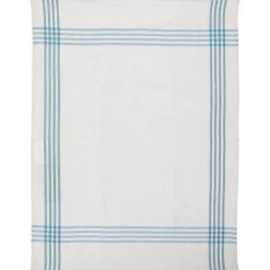 TORCHON OSCAR 50X70CM COTON POLYESTER TURQUOISE