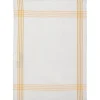 TORCHON OSCAR 50X70CM COTON POLYESTER JAUNE