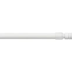 TRINGLE AUTOBLOQUANT EMBOUT SILICONE 60X80CM BLANC SATINE