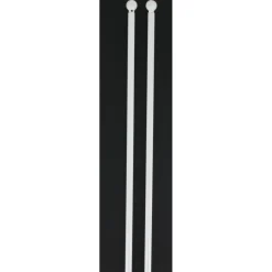 TRINGLE VITRAGE RONDE EXTENSIBLE D7 60 X 80 X 2 BLANC