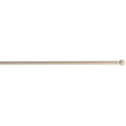 TRINGLE VITRAGE RONDE EXTENSIBLE D.7 40X60CM X2 OR MAT