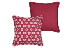 VALGENIS COUSSIN 40X40CM ROUGE