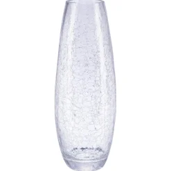 VASE BOMBE CRAQUELE H.40CM