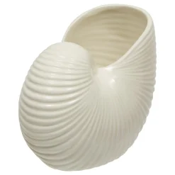 VASE CERAMIQUE COQUILLAGE OCEANIA H.18CM
