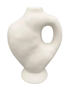 VASE CERAMIQUE DELOMITE BLANC