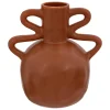 VASE CERAMIQUE OLME  CANNELLE H.20CM