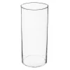 VASE CYLINDRE TRANSPARENT D.13X30CM