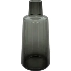 VASE EPAULE GRIS H.40CM