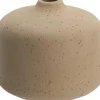 VASE H.7.5CM CREME DE SABLE MAT