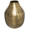 VASE METAL OASIS H.15CM