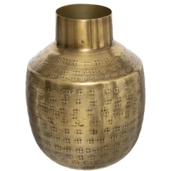 VASE METAL OASIS H.15CM