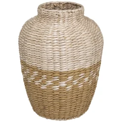 VASE NATUREL BICOLORE CARMEN D.25X32CM