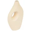 VASE NOLA CERAMIQUE BEIGE H.30CM