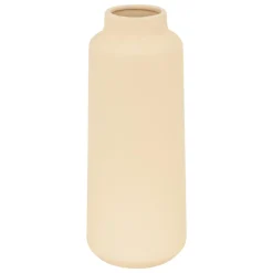 VASE RILY CERAMIQUE BEIGE H.30CM