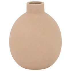 VASE RILY CERAMIQUE NUDE H.18CM