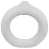 VASE ROND H.20CM BLANC