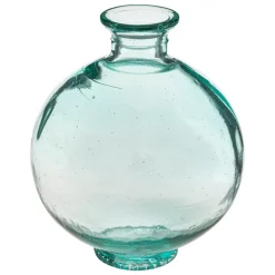 VASE VERRE RECYCLE KHEM D.19CM