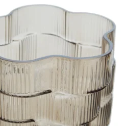 VASE VERRE STRIE SKY H.30CM