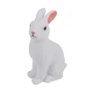 VEILLEUSE LED VINYLE A PILES 7.5X10.5X15CM LAPIN