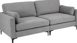 VENTI CANAPE 2 PLACES GRIS CURIO 83