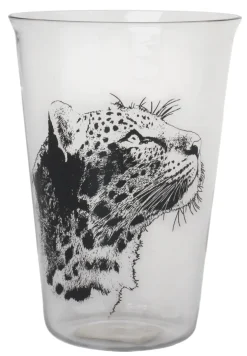 VERRE BOROSILICATE LEOPARD 39CL