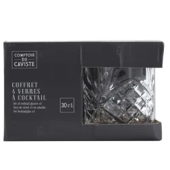VERRE COCKTAIL 4 PIECES 30CL