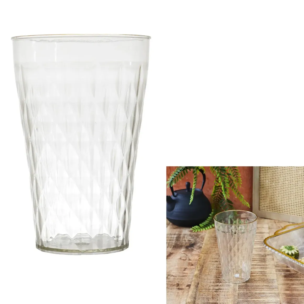VERRE PLASTIQUE MIRAGE