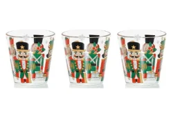 3 VERRES CASSE NOISETTE 25CL