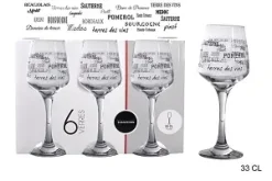 6 VERRES SUGGESTION 33CL