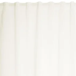 VOILAGE ACCADIA ECRU 140X280CM GALON FRONCEUR PATTE CACHEE