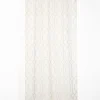 VOILAGE ANDALOUSE ECRU 140X300CM GALON FRONCEUR PATTE CACHEE