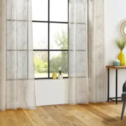 VOILAGE DEVO FEUILLE LIN 140X240CM