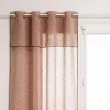 VOILAGE FRED VOLANT TERRACOTTA 140X240CM