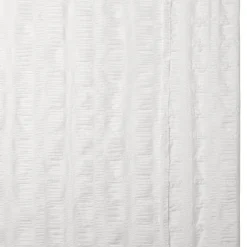 VOILAGE NOA SEERSUCKER BLANC 140X240CM
