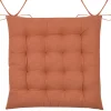WILLOW GALETTE 38X38CM TERRACOTTA