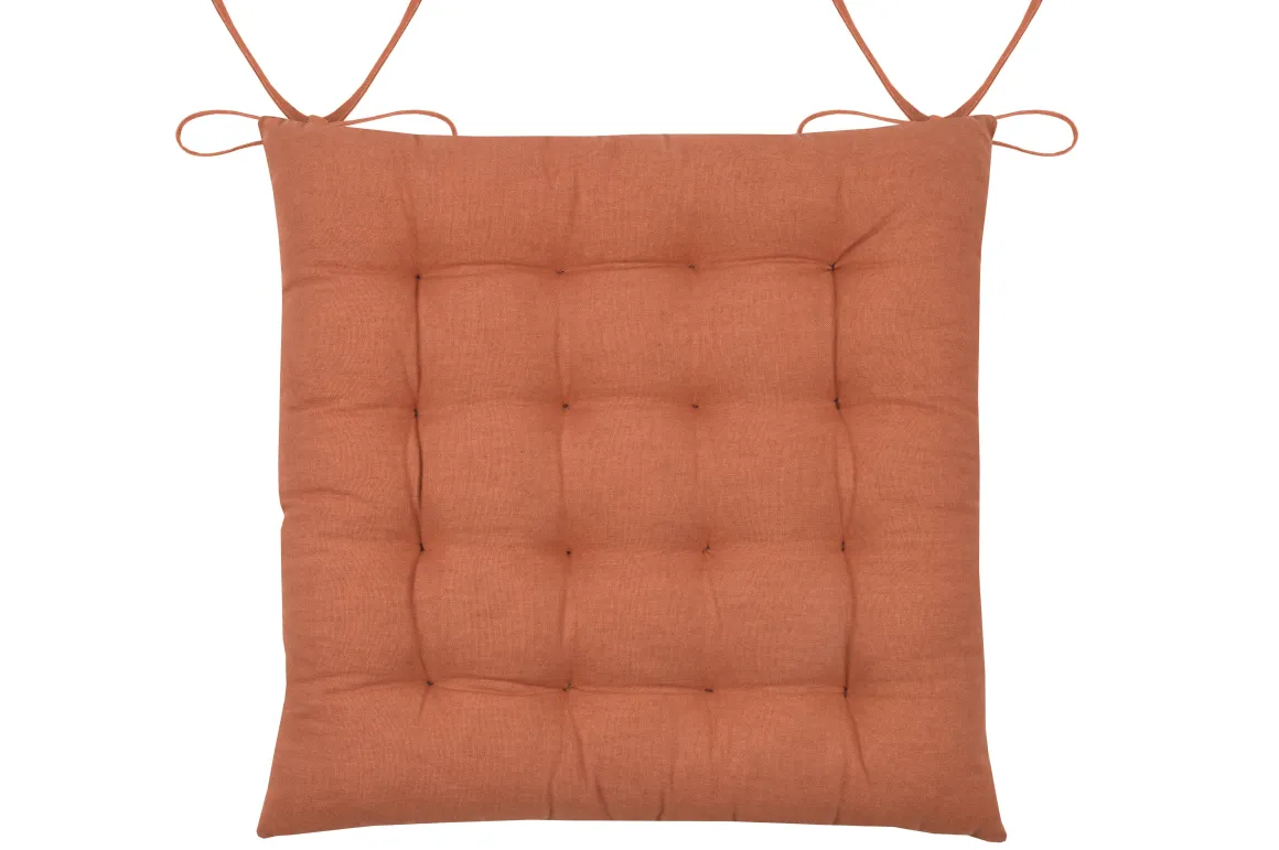 WILLOW GALETTE 38X38CM TERRACOTTA
